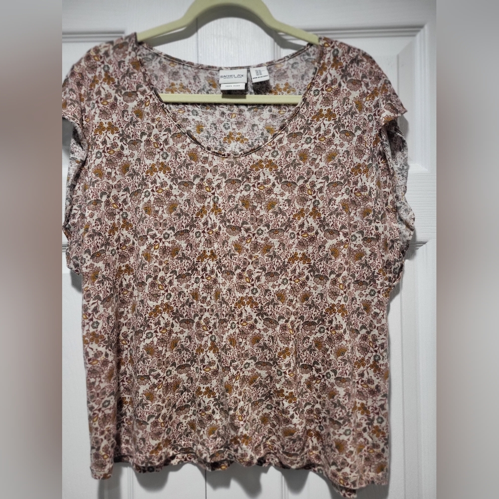 Rachel Zoe Floral Top-size XL